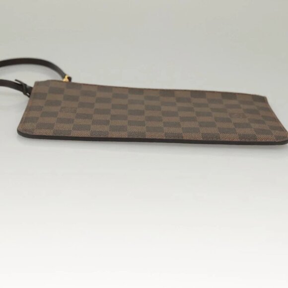 LOUIS VUITTON Damier Ebene Neverfull MM Pouch LV - Picture 5 of 14